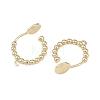 Brass Cuff Earring Findings KK-F921-08A-G-2