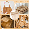 Natural Rattan Wicker AJEW-WH0410-271D-7