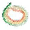 Transparent Painted Glass Beads Strands LS-DGLA-A034-T2mm-A04-5