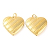 Rack Plating Brass Locket Pendant KK-H486-04G-02-1