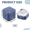 Velvet Jewelry Ring Packing Boxes CON-WH0107-110-2