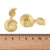 Brass Dangle Earrings EJEW-D352-06G-05-5