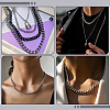1Pc 304 Stainless Steel Cuban Link Chain Necklaces for Men Women NJEW-SP0001-23D-6