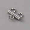 201 Stainless Steel Chandelier Component Links STAS-WH0043-06A-P-1-2