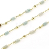 3.28 Feet Handmade Natural Amazonite Beaded Chains X-CHC-E021-01C-1