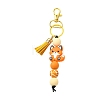 Silicone Pendant Decorations HJEW-YW00451-02-1
