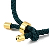 Braided Nylon Cord Bracelet Making MAK-A017-D03-23G-2