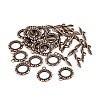 Tibetan Style Toggle Clasps LS-RLF11359Y-NF-3