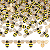 100Pcs Alloy Rhinestone Pendants FIND-PH0038-28-1
