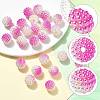 40Pcs Imitation Pearl Acrylic Beads OACR-FS0002-89A-12-3