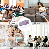 1Pc Oval Polyester Eyeglass Cases AJEW-CN0007-32E-5