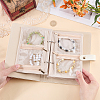 Heart Textured PU Leather Jewely Binder Albums AJEW-WH20098-149B-3