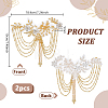 Flower Computerized Embroidery Ornament Accessories AJEW-WH0410-116A-2