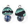 Handmade Polymer Clay Pendants CLAY-N010-065-C01-3