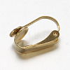 Ion Plating(IP) 304 Stainless Steel Clip-on Earring Findings LS-STAS-G130-20G-2