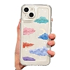 Colorful Clouds TPU Plastic Mobile Phone Cover PW-WGA90A0-07-3