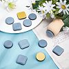 24Pcs 2 Styles Self Adhesive Plastic Furniture Sliders FIND-CA0001-92-4