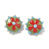 Baking Paint Glass Enamel Beads LAMP-S080-03E-1