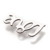 201 Stainless Steel Charms STAS-C017-07P-3