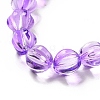Transparent Glass Beads Strands GLAA-F114-02B-01-3