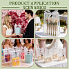 24Pcs PP Plastic Gift Tote Bags ABAG-GA0001-39-5