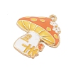 Thanksgiving Day Alloy Enamel Pendants FIND-Z064-03F-2