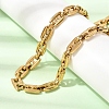 304 Stainless Steel Link Chain Necklaces for Women LS-NJEW-G197-01G-02-1