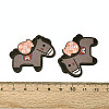 Printed Wooden Pendants WOOD-T033-01A-3