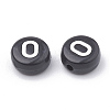 Opaque Acrylic Beads SACR-N002-02O-1