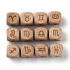 Natural Wood Constellation Beads LS-WOOD-M002-10-2