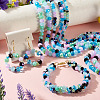 6 Strands 3 Styles Glass Beads Strands EGLA-TA0013-71A-7