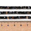 Natural Black Flower Agate Beads Strands G-H230-95-5