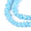 Opaque Glass Beads Strands GLAA-N019-4mm-18-4
