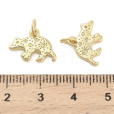 Brass Charms KK-H527-07B-G-1