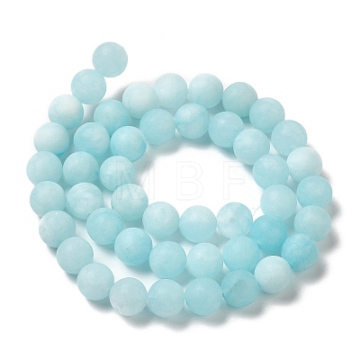 Natural Dyed Jade Beads Strands G-M402-B01-05-1