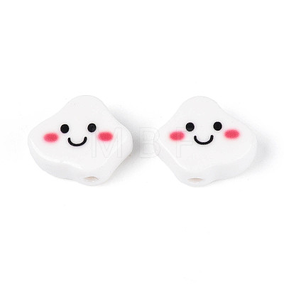 Handmade Porcelain Ceramic Beads PORC-T134-20A-1