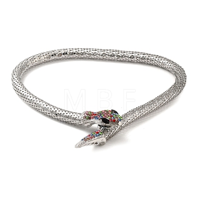 Alloy Popcorn Chain Necklaces NJEW-Z020-01D-P-1