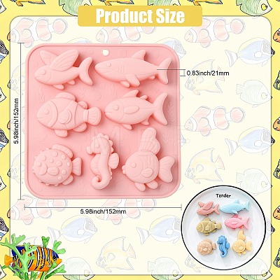 Sea Animal Silicone Molds ST-CJ0043-059-1