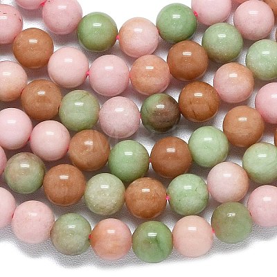 Natural Malaysia Jade Beads Strands G-B165-C06-8mm-1