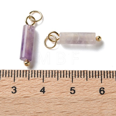 Natural Amethyst Pendants STAS-C120-01G-01-1