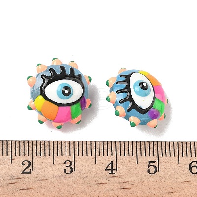 Baking Paint Glass Beads LAMP-D004-04F-1