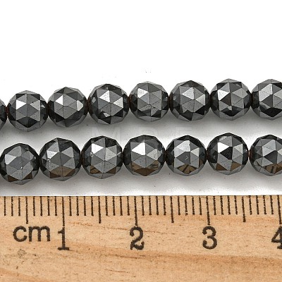 Non-magnetic Synthetic Hematite Beads Strands G-I365-15A-1