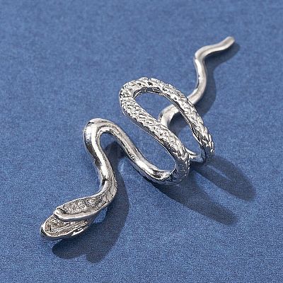 Alloy Snake Cuff Earrings EJEW-FS0001-10-1