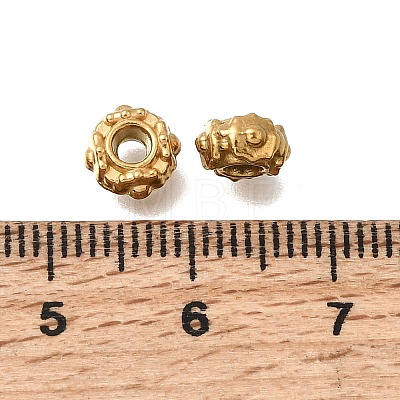 304 Stainless Steel Beads STAS-L315-063H-G-1