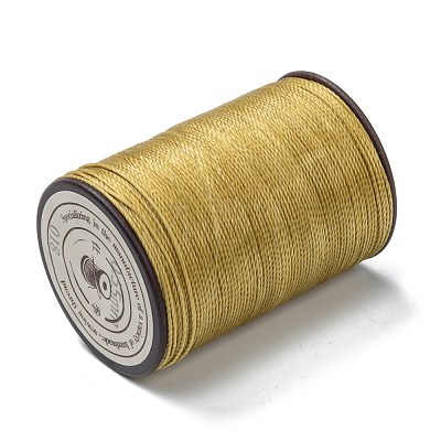 Round Waxed Polyester Thread String YC-D004-02C-018-1