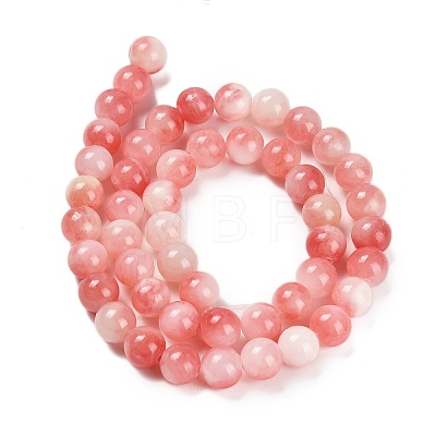 Natural Yellow Jade Beads Strands G-B128-A01-03-1