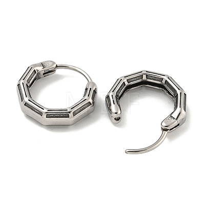 316 Surgical Stainless Steel Hoop Earrings EJEW-D096-12AS-05-1