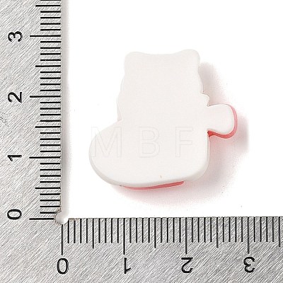 Animal Christmas Socking Theme Opaque Resin Decoden Cabochons RESI-S397-03D-1