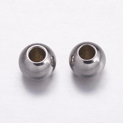 Tarnish Resistant 304 Stainless Steel Spacer Beads STAS-K146-059-A-1