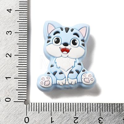 Cat Silicone Focal Beads SIL-B069-01E-1